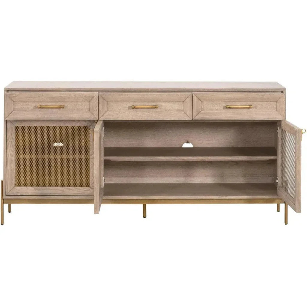 Dwell Media Sideboard Solid Wood - LOOMLAN - Essentials For Living - Sideboards