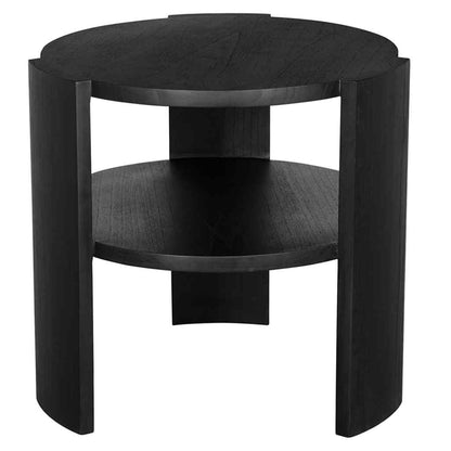 Arnold Wooden Round Side Table