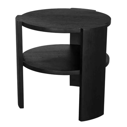 Arnold Wooden Round Side Table