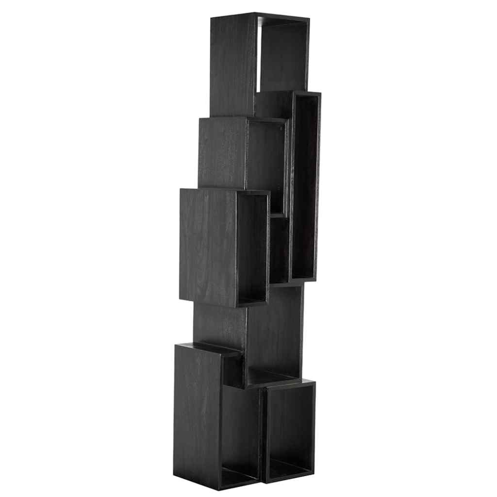 Lincoln Wooden Black Etagere