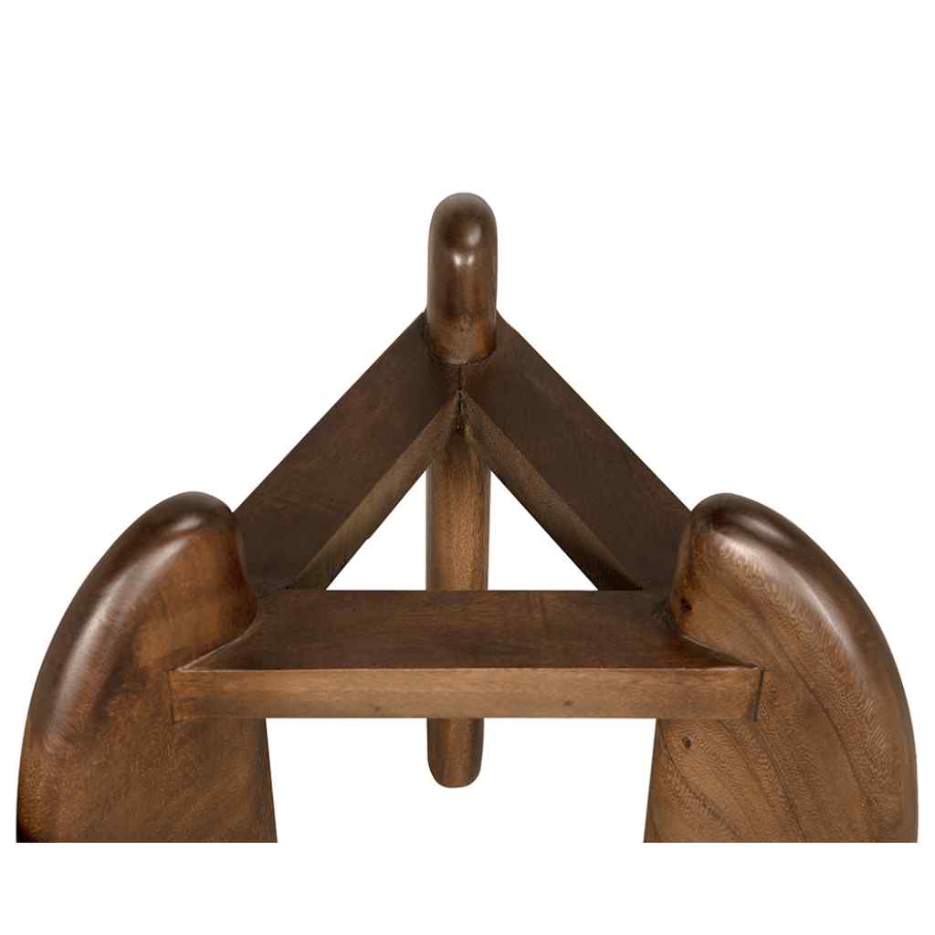 Mahatma Wooden Round Side Table