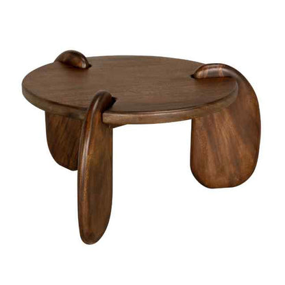 Mahatma Wooden Round Coffee Table