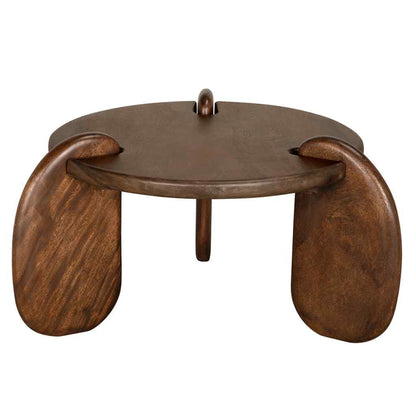 Mahatma Wooden Round Coffee Table