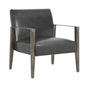 Earl Leather Lounge Chair - LOOMLAN - SUNPAN - Accent Chairs