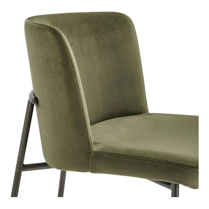 Early Metal Frame With Curved Back Counter Stool - LOOMLAN - Moe's Home - Counter Stools