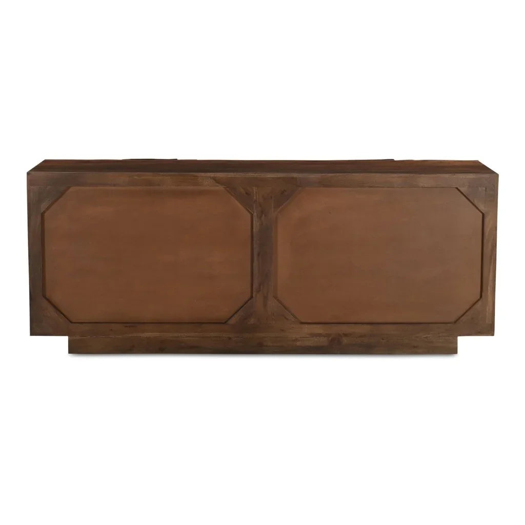 Easton Brown Solid Acacia Wood Sideboard - LOOMLAN - Moe's Home - Sideboards