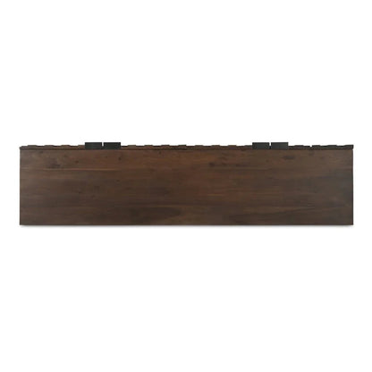 Easton Brown Solid Acacia Wood Sideboard - LOOMLAN - Moe's Home - Sideboards