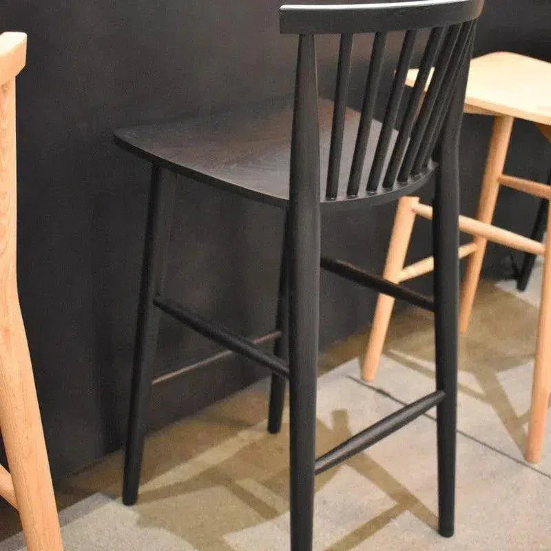Easton Counter Stool - Black - LOOMLAN - LH Imports - Counter Stools