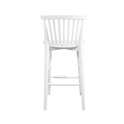 Easton Counter Stool - White - LOOMLAN - LH Imports - Counter Stools