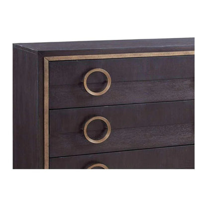 Eaton Wood Black Hall Chest - LOOMLAN - Bassett Mirror - Chests