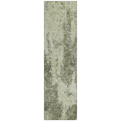 Ebonelle Green Washable Indoor - Outdoor Rug - LOOMLAN - LOOMLAN Rugs - Outdoor Rugs