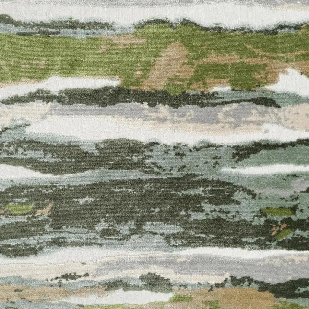 Ecco Malachite Green Throw Pillow Insert - LOOMLAN - D.V. Kap - Throw Pillows