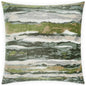 Ecco Malachite Green Throw Pillow Insert - LOOMLAN - D.V. Kap - Throw Pillows