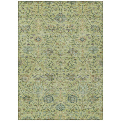 Echo Mint Washable Indoor-Outdoor Rug-Outdoor Rugs-LOOMLAN Rugs-2'6" x 3'10"-LOOMLAN