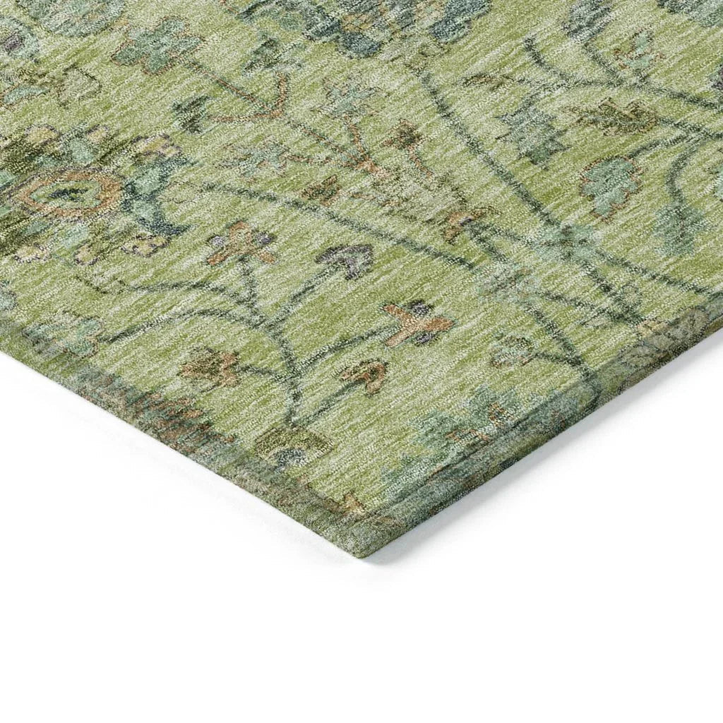 Echo Mint Washable Indoor-Outdoor Rug-Outdoor Rugs-LOOMLAN Rugs-LOOMLAN