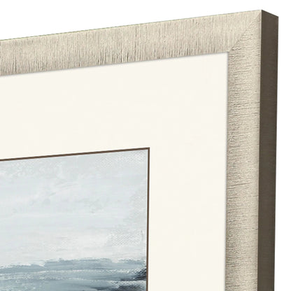 Echoes of the Sea Blue Framed Wall Art