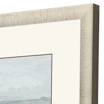 Echoes of the Sea Blue Framed Wall Art