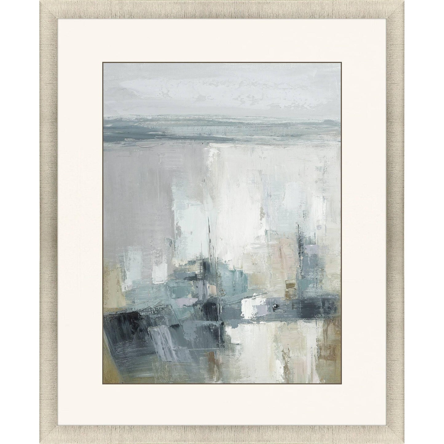 Echoes of the Sea Blue Framed Wall Art