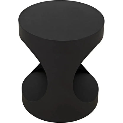Eclipse Round Side Table With Storage