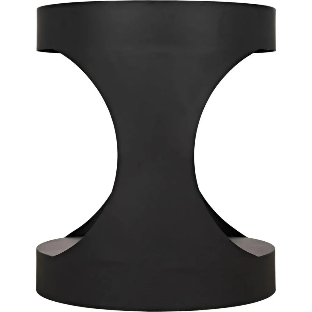Eclipse Round Side Table With Storage