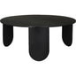 Eco Coffee Table Noir Black Metal Modern - LOOMLAN - Noir - Coffee Tables
