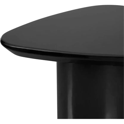 Edem Mdf Black Geometric Accent Table - LOOMLAN - Moe's Home - Side Tables