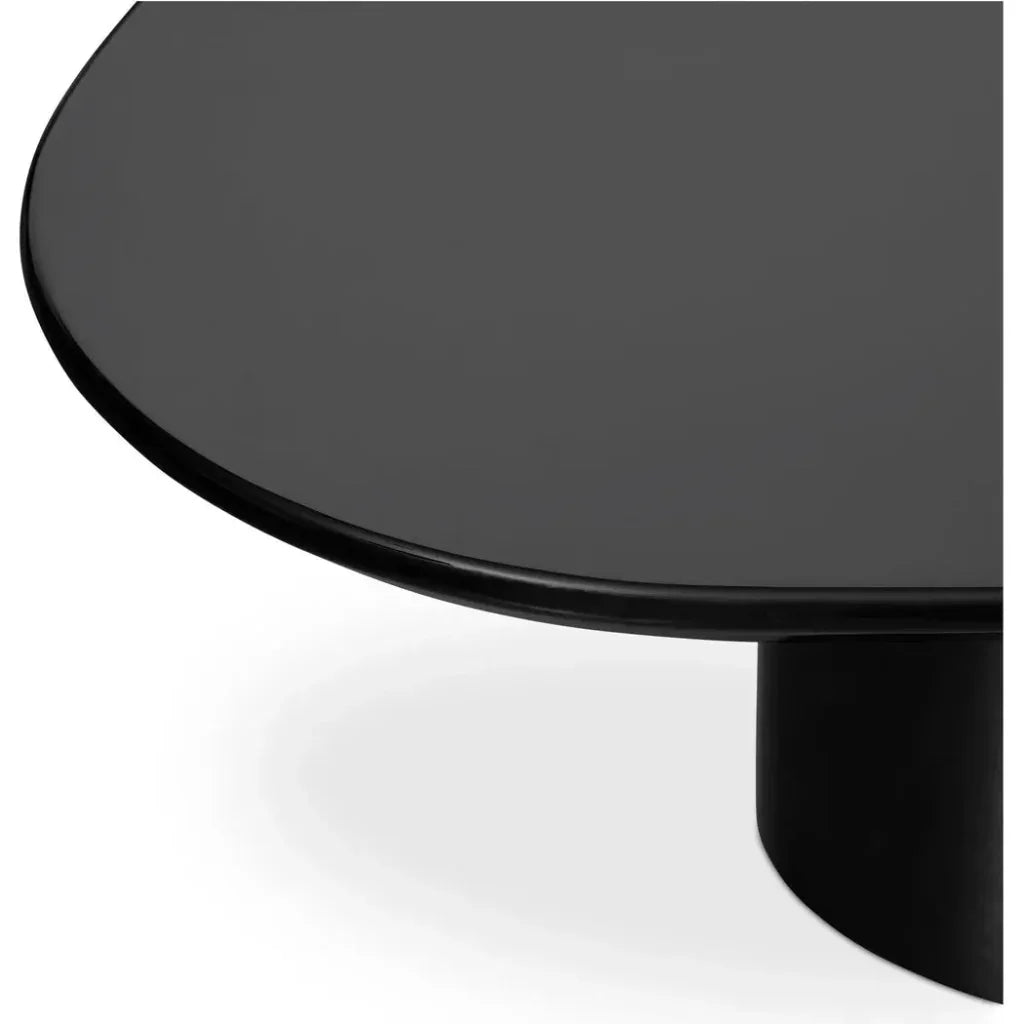 Eden Mdf Black Geometric Coffee Table - LOOMLAN - Moe's Home - Coffee Tables