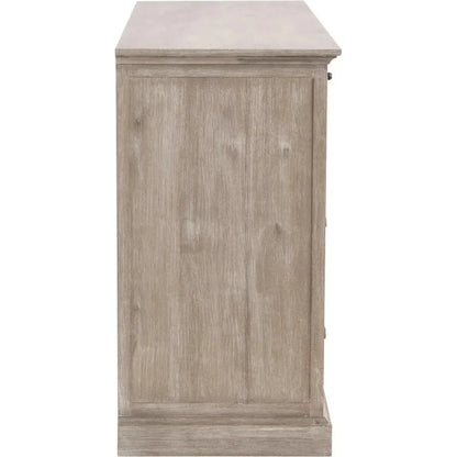 Eden Reclaimed Wood 3 Drawers Nightstand - LOOMLAN - Essentials For Living - Nightstands