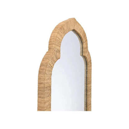 Eden Woven Jute Warpped Wall Mirror - LOOMLAN - Chelsea House - Wall Mirrors