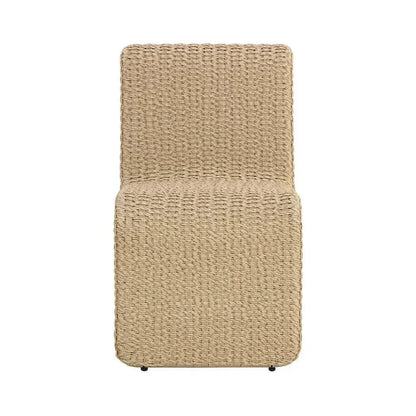 Edessa Rattan Outdoor Armless Dining Chair-Outdoor Dining Chairs-SUNPAN-LOOMLAN