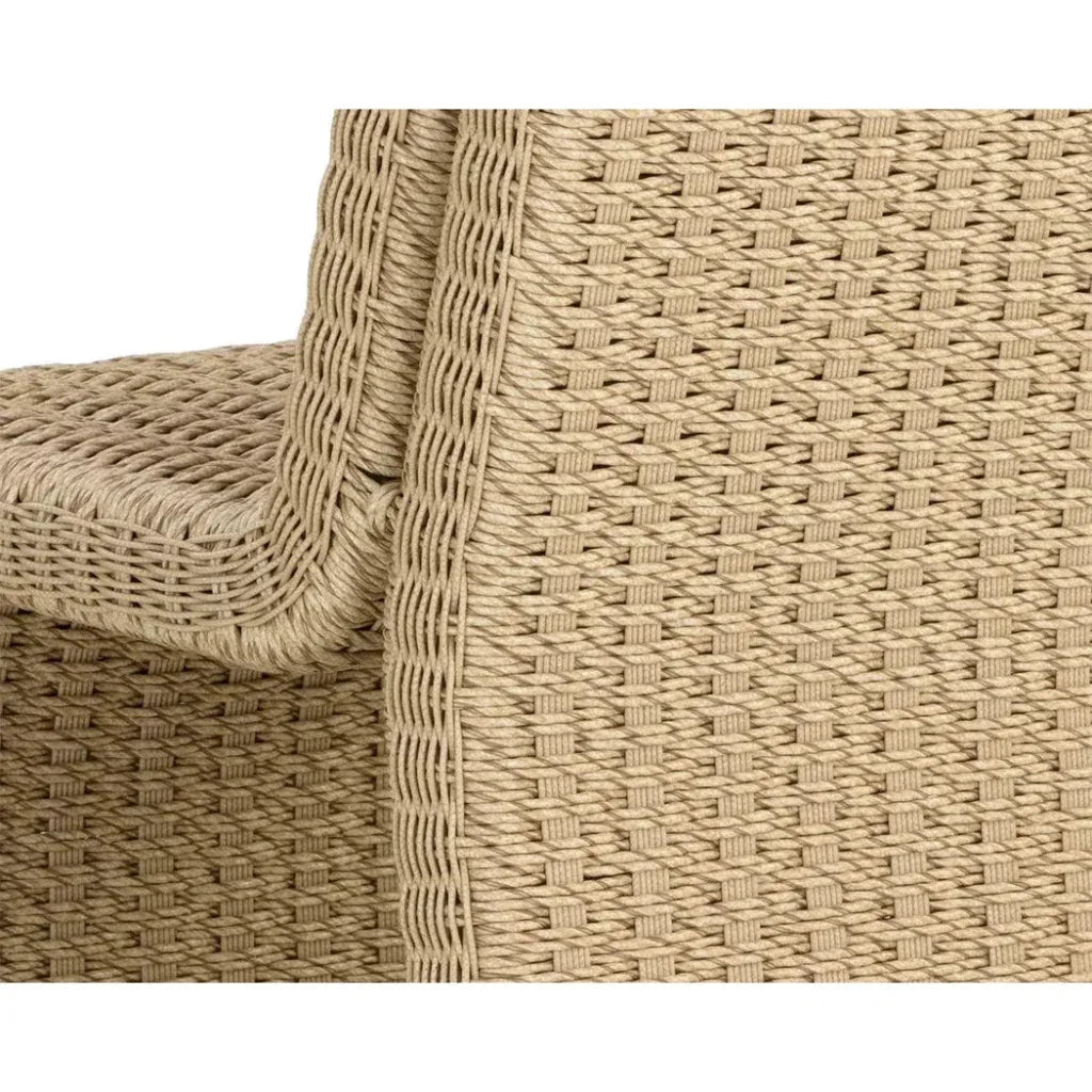 Edessa Rattan Outdoor Armless Dining Chair-Outdoor Dining Chairs-SUNPAN-LOOMLAN