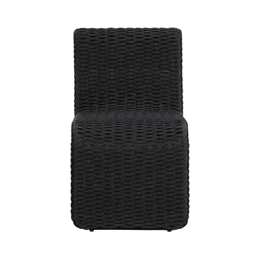 Edessa Rattan Outdoor Armless Dining Chair-Outdoor Dining Chairs-SUNPAN-LOOMLAN