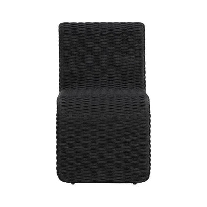 Edessa Rattan Outdoor Armless Dining Chair-Outdoor Dining Chairs-SUNPAN-LOOMLAN