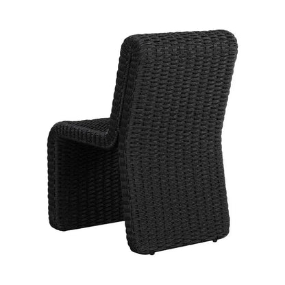 Edessa Rattan Outdoor Armless Dining Chair-Outdoor Dining Chairs-SUNPAN-LOOMLAN