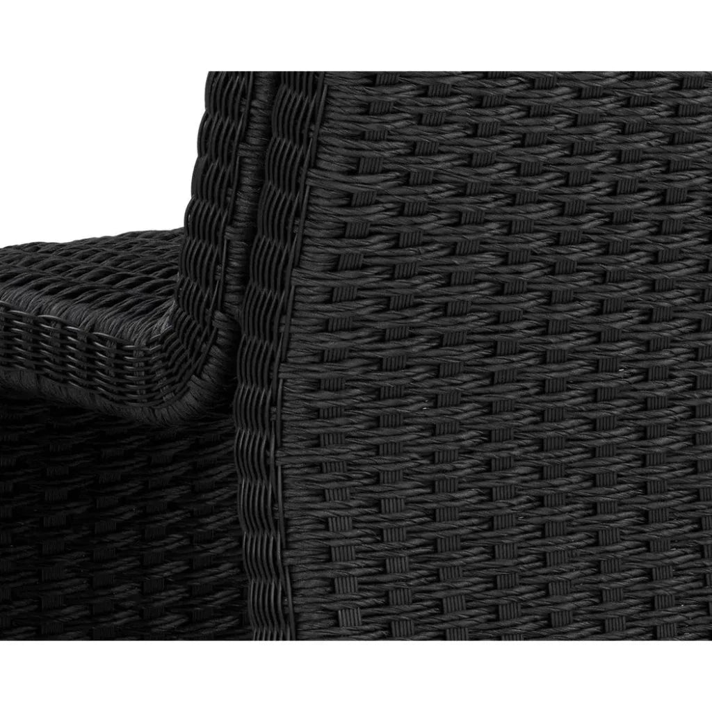 Edessa Rattan Outdoor Armless Dining Chair-Outdoor Dining Chairs-SUNPAN-LOOMLAN