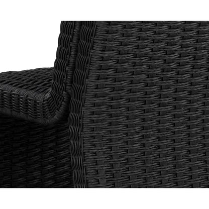 Edessa Rattan Outdoor Armless Dining Chair-Outdoor Dining Chairs-SUNPAN-LOOMLAN