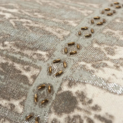 Edge Abstract Gold Lumbar Pillow With Insert - LOOMLAN - LOOMLAN - Throw Pillows