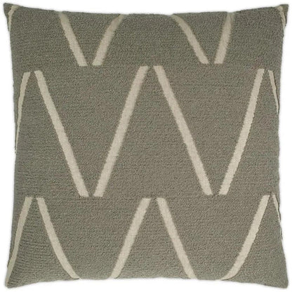 Edge Of Glory Mink Grey Large Throw Pillow Insert - LOOMLAN - D.V. Kap - Throw Pillows