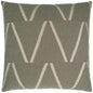 Edge Of Glory Mink Grey Large Throw Pillow Insert - LOOMLAN - D.V. Kap - Throw Pillows