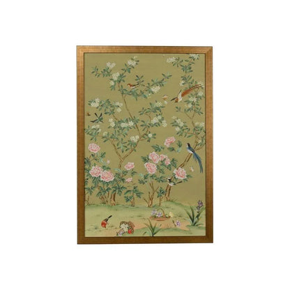 Edgedale Panel Hand Painted Artwork-Framed Wall Art-Chelsea House-Panel A-LOOMLAN