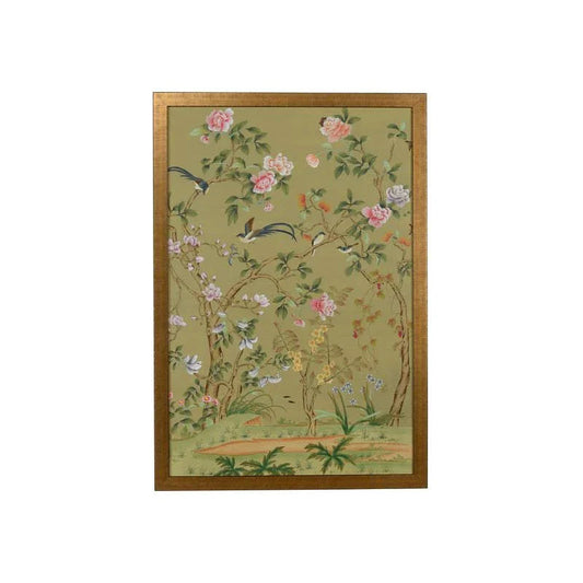 Edgedale Panel Hand Painted Artwork-Framed Wall Art-Chelsea House-Panel B-LOOMLAN