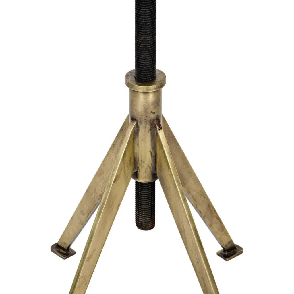 Edith Adjustable Round Side Table