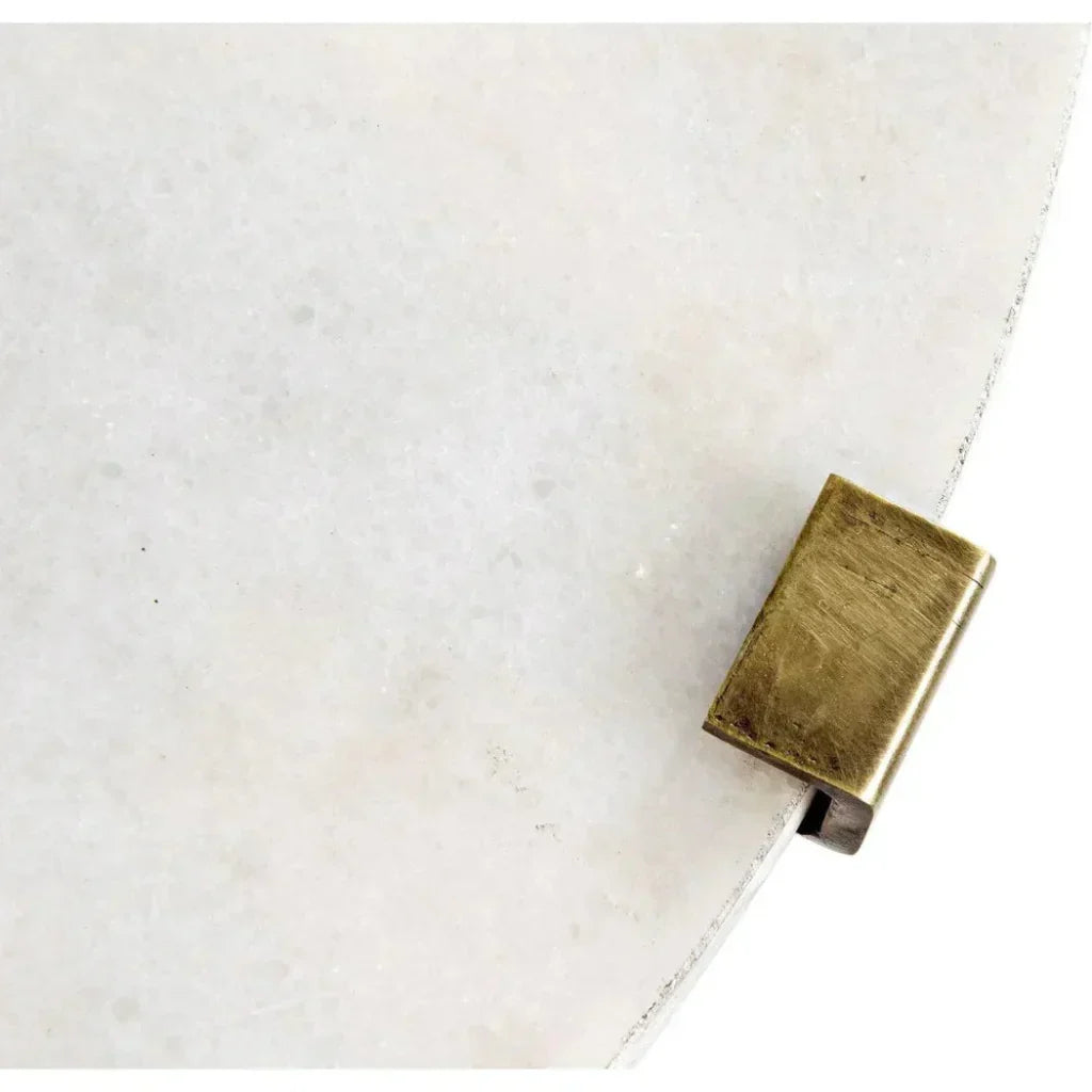 Edith Adjustable Round Side Table