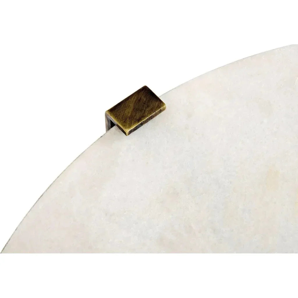 Edith Adjustable Round Side Table