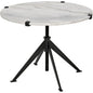 Edith Adjustable Round Side Table