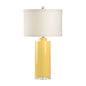 Edith Cylinder Styled Ceramic Table Lamp - LOOMLAN - Wildwood - Table Lamps