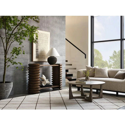 Edna Matte White Ceramic Made Sculpture - LOOMLAN - Wildwood - Statues & Sculptures