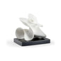 Edna Matte White Ceramic Made Sculpture - LOOMLAN - Wildwood - Statues & Sculptures