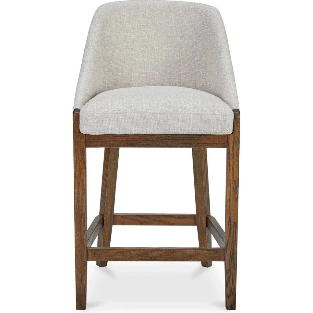 Edward Performance Fabric Wood Frame Counter Stool - LOOMLAN - Moe's Home - Counter Stools
