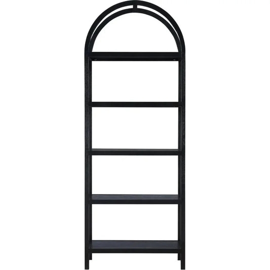 Eero Black Oak Wood BookShelf - LOOMLAN - Moe's Home - Etageres